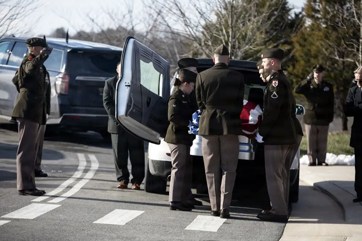 Spc. Sarah Beckstrom laid to rest at W.Va. National Cemetery - West